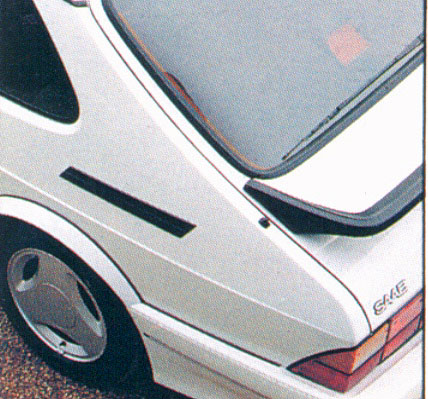 900 Carlsson Whale-Tail Spoiler